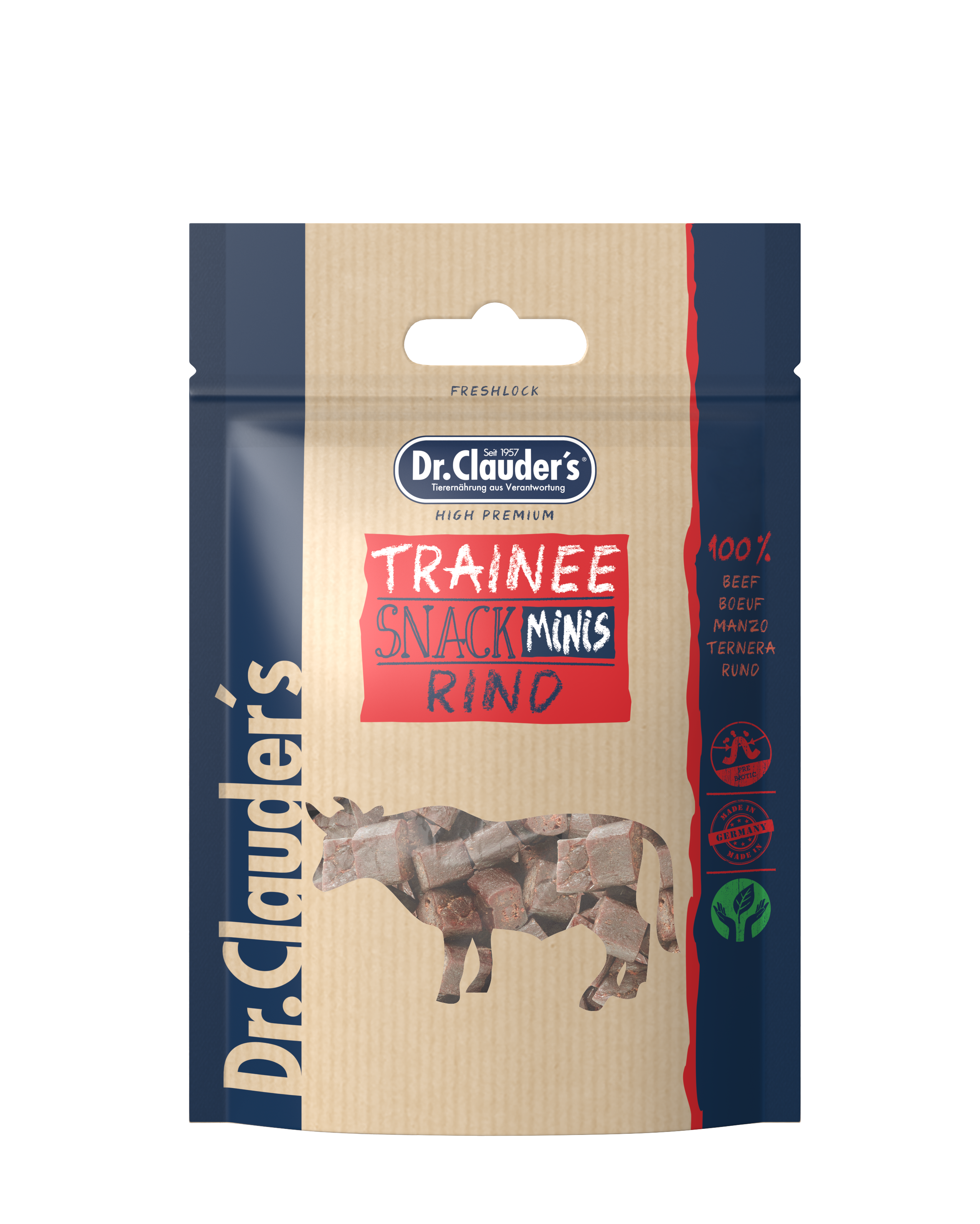 Dr.Clauder’s Trainee Snack Mini Rind 50 g