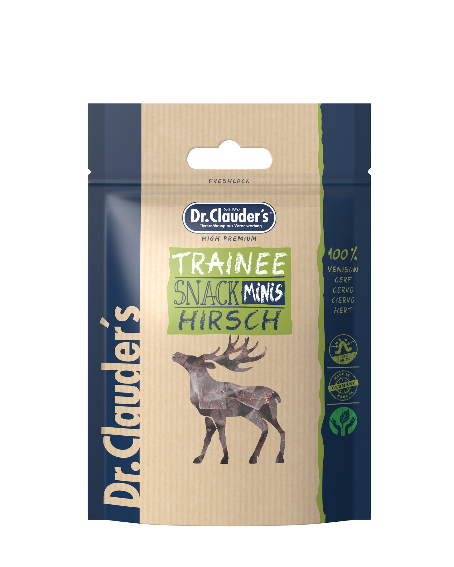 Dr.Clauder’s Trainee Snack Mini Hirsch 50 g
