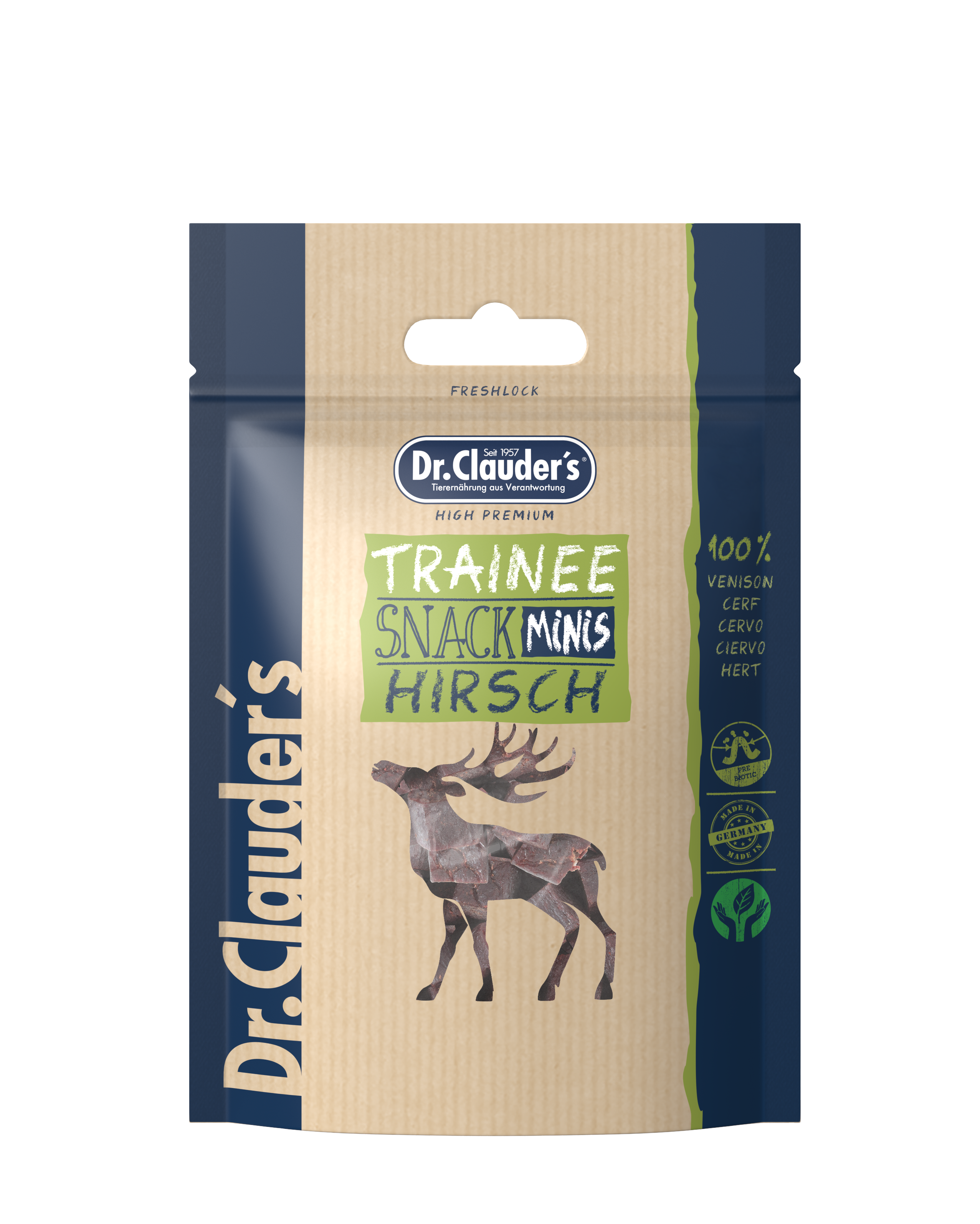 Dr.Clauder’s Trainee Snack Mini Hirsch 50 g