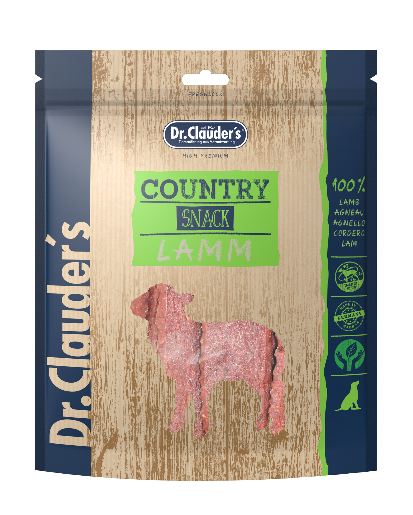Country Line Lamm High Premium Snack für Hunde – 170 g