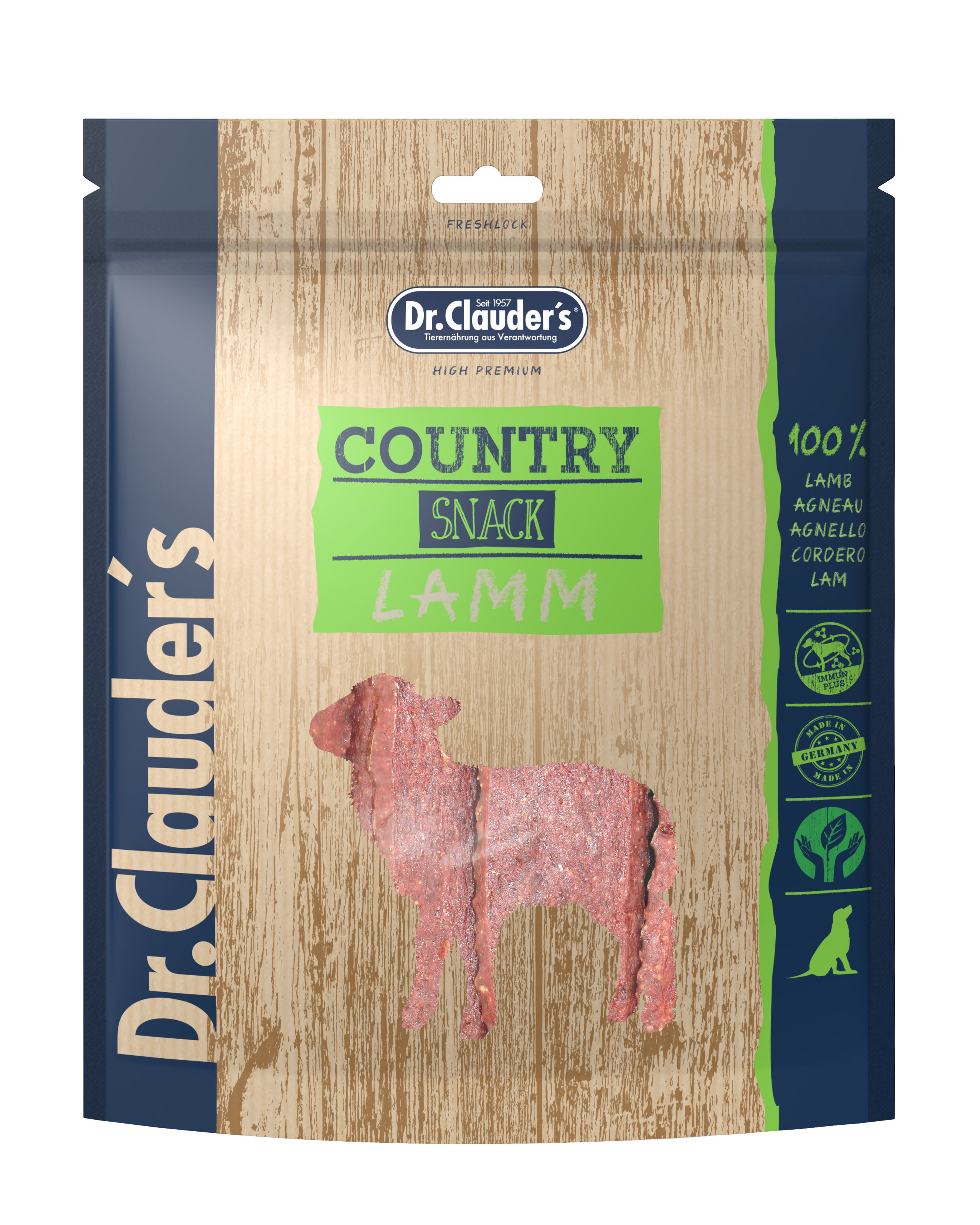 Country Line Lamm High Premium Snack für Hunde – 170 g