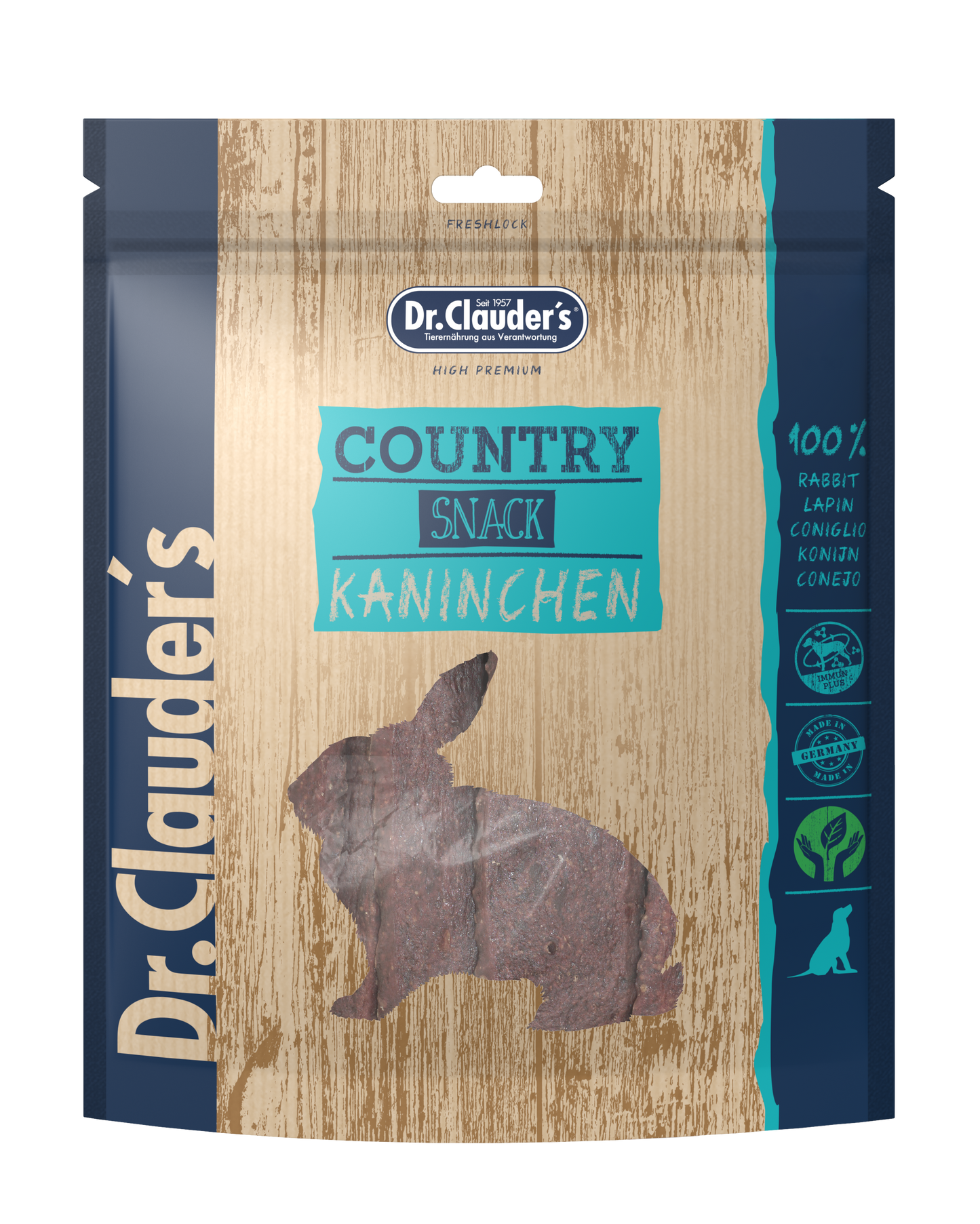 Country Line Kaninchen High Premium Snack für Hunde – 170 g