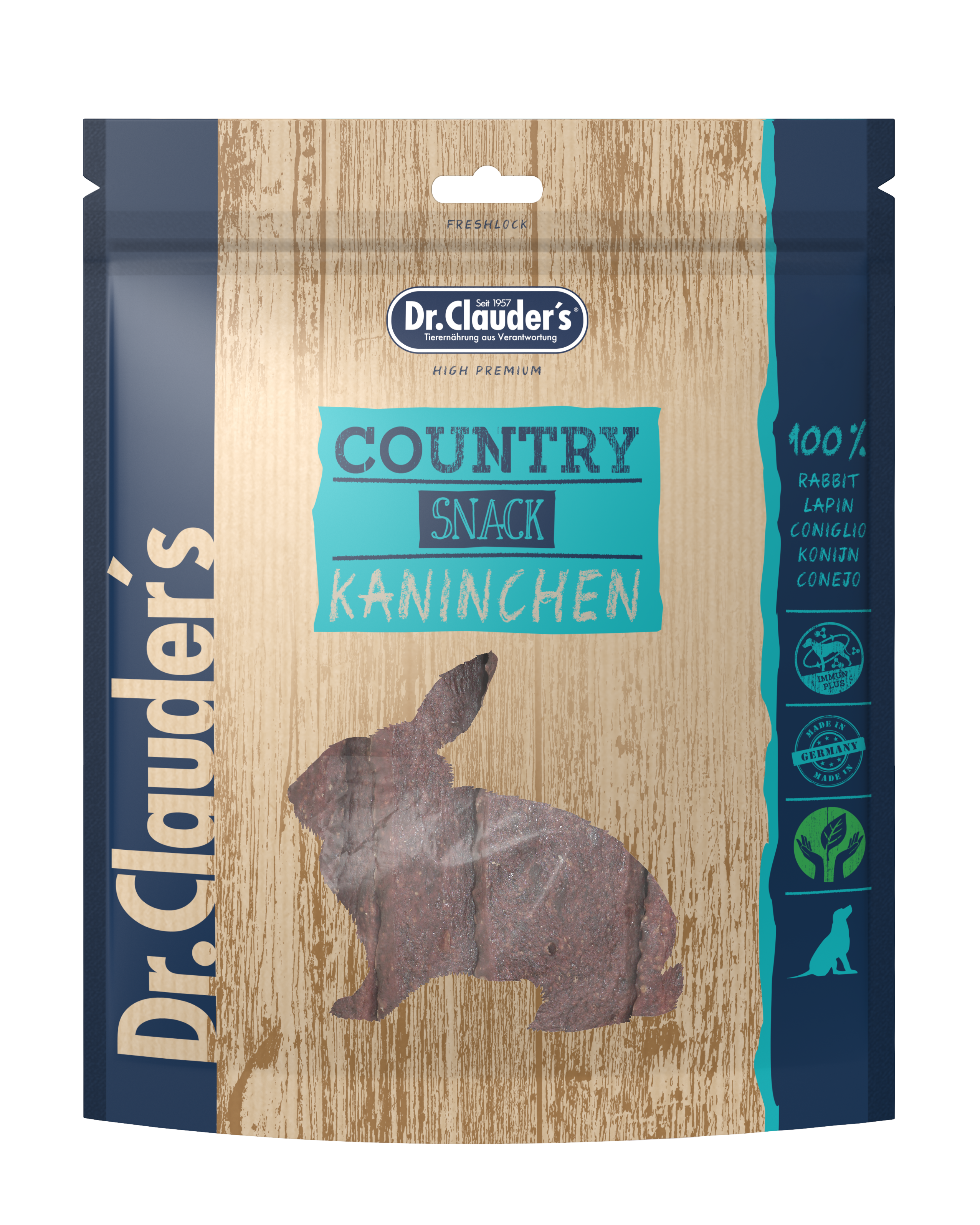 Country Line Kaninchen High Premium Snack für Hunde – 170 g
