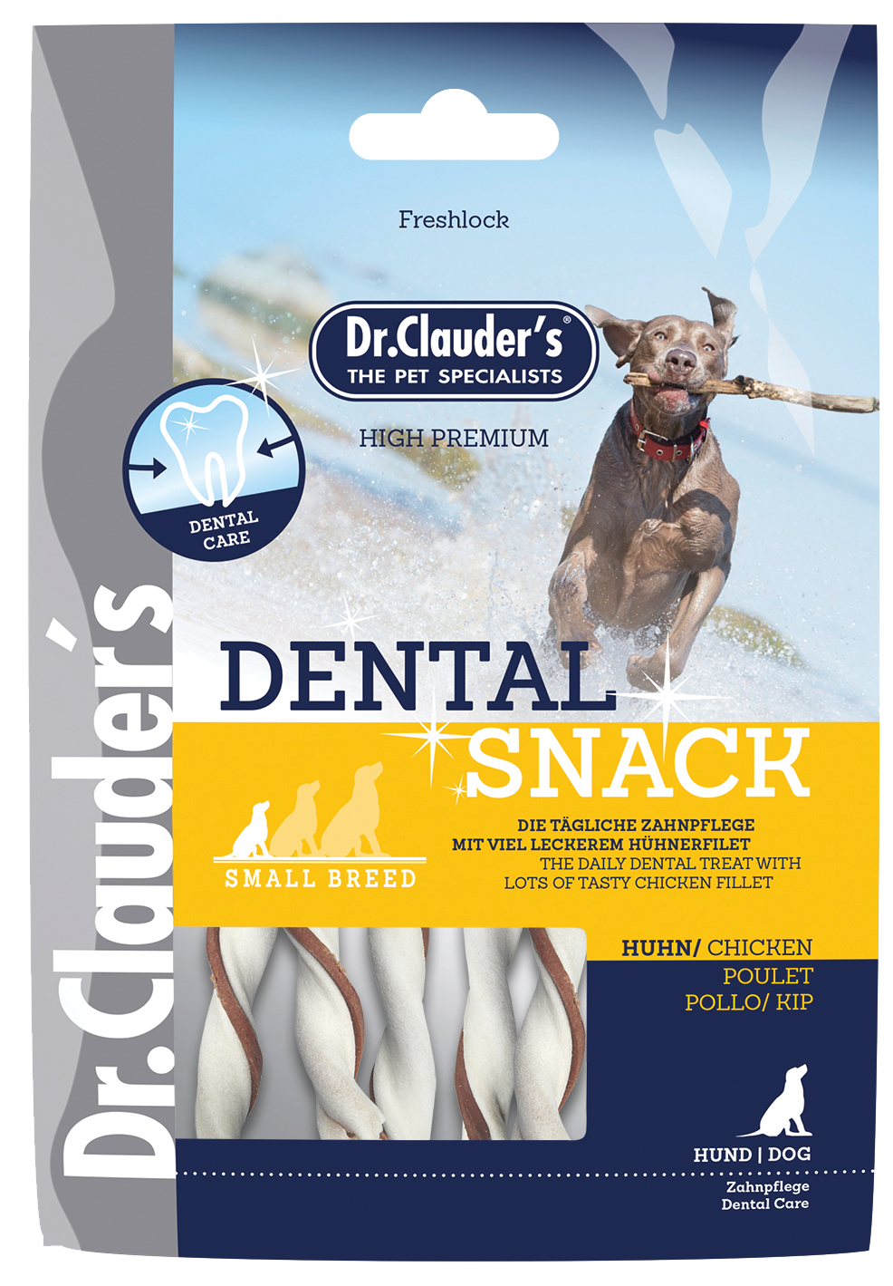 Dental Snack Huhn für kleine Hunde – 80 g