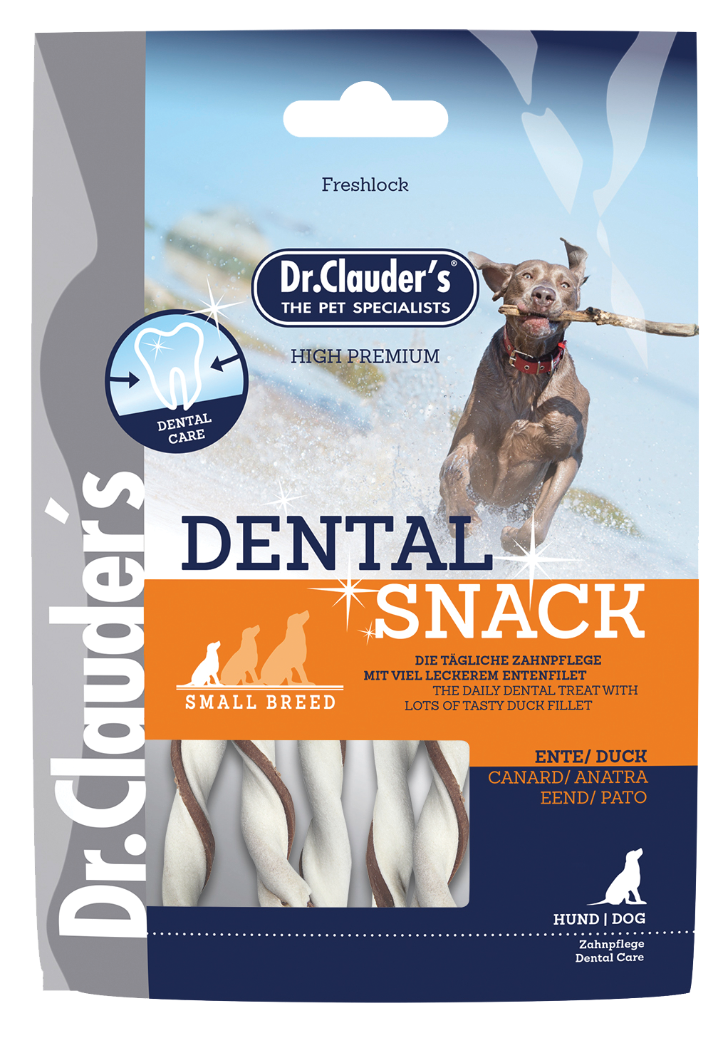 Dental Snack Ente für kleine Hunde