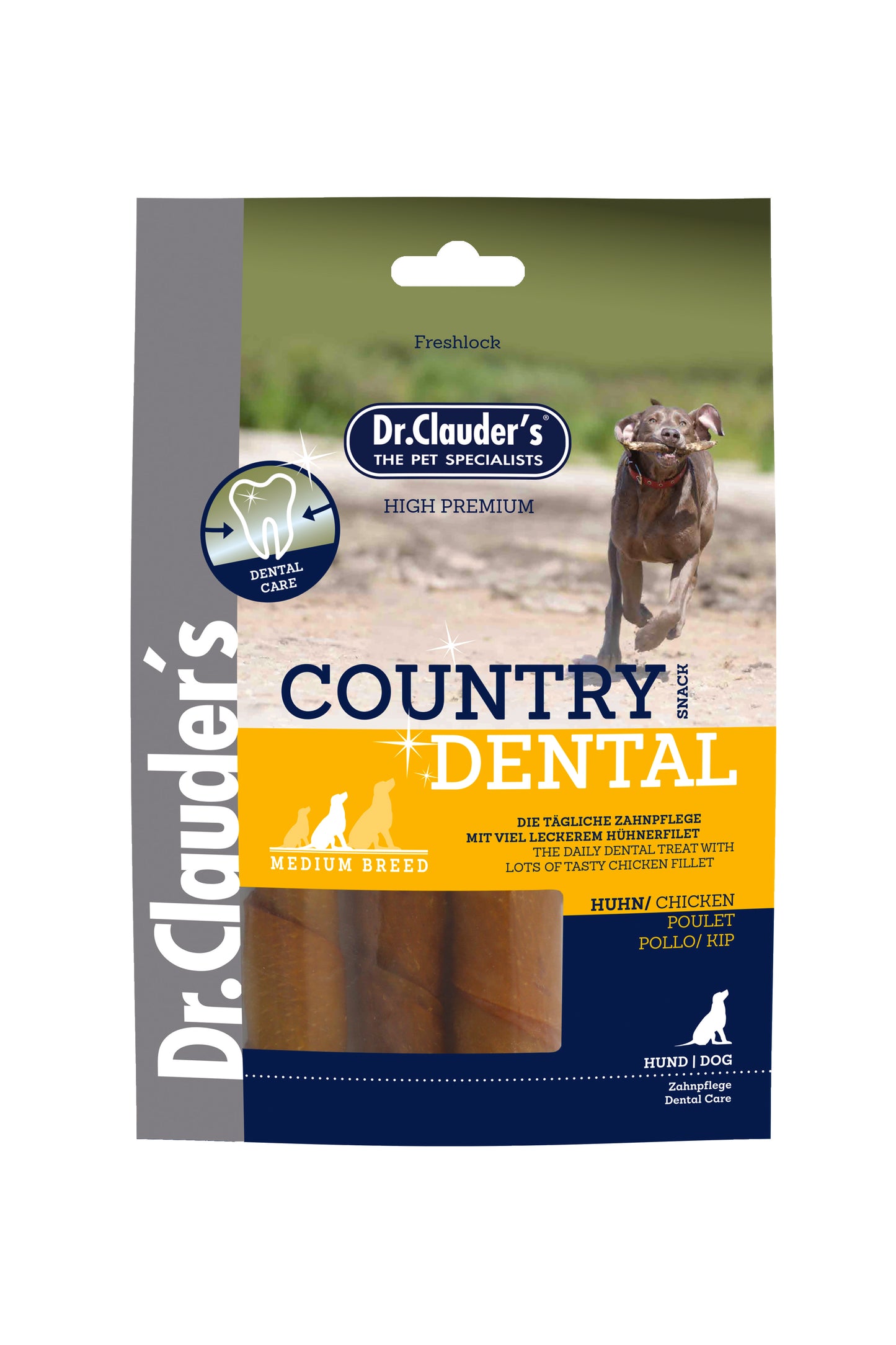 Country Dental Snack Huhn für Hunde – 120 g
