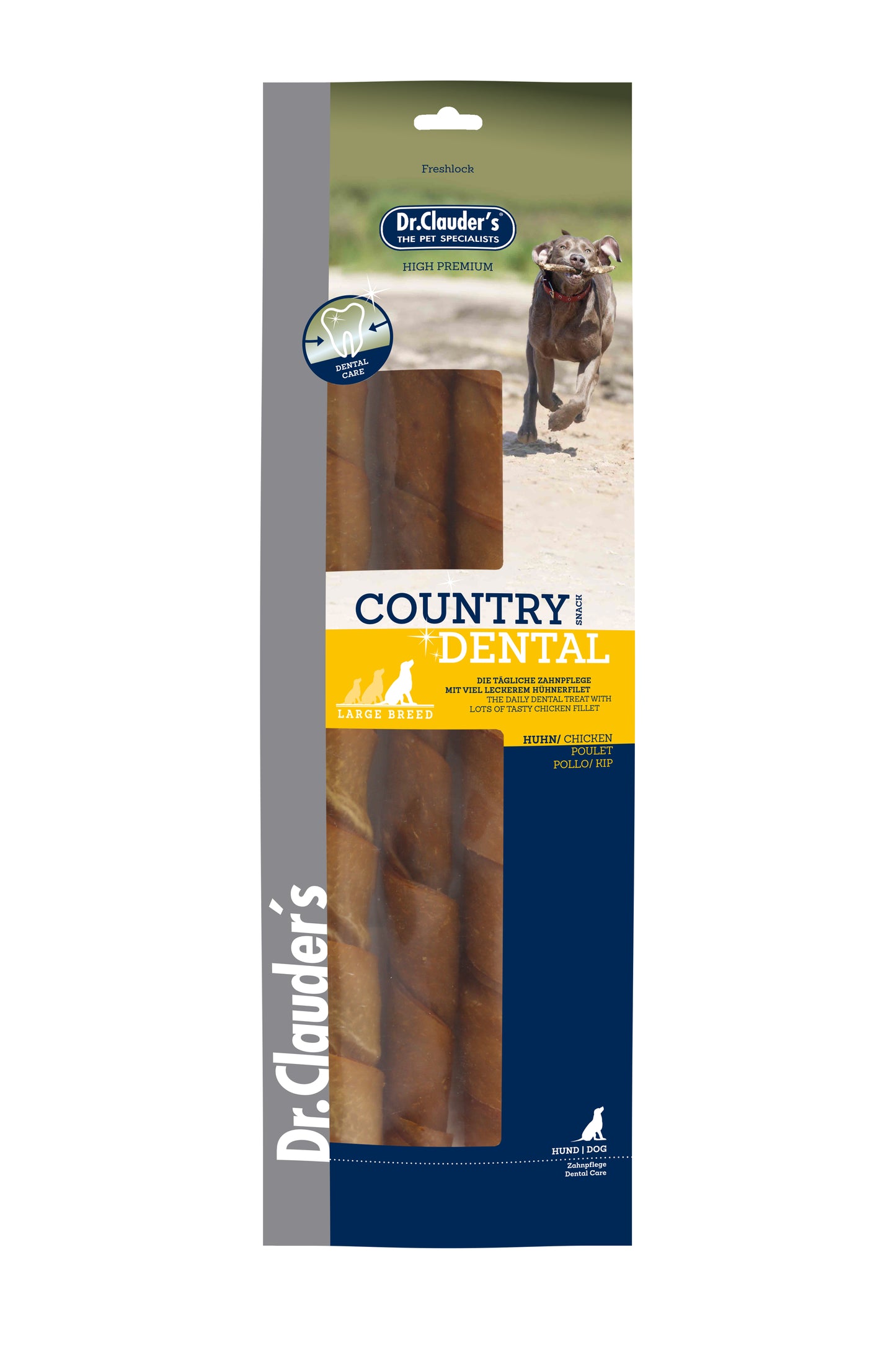 Country Dental Snack Huhn für Hunde – 120 g