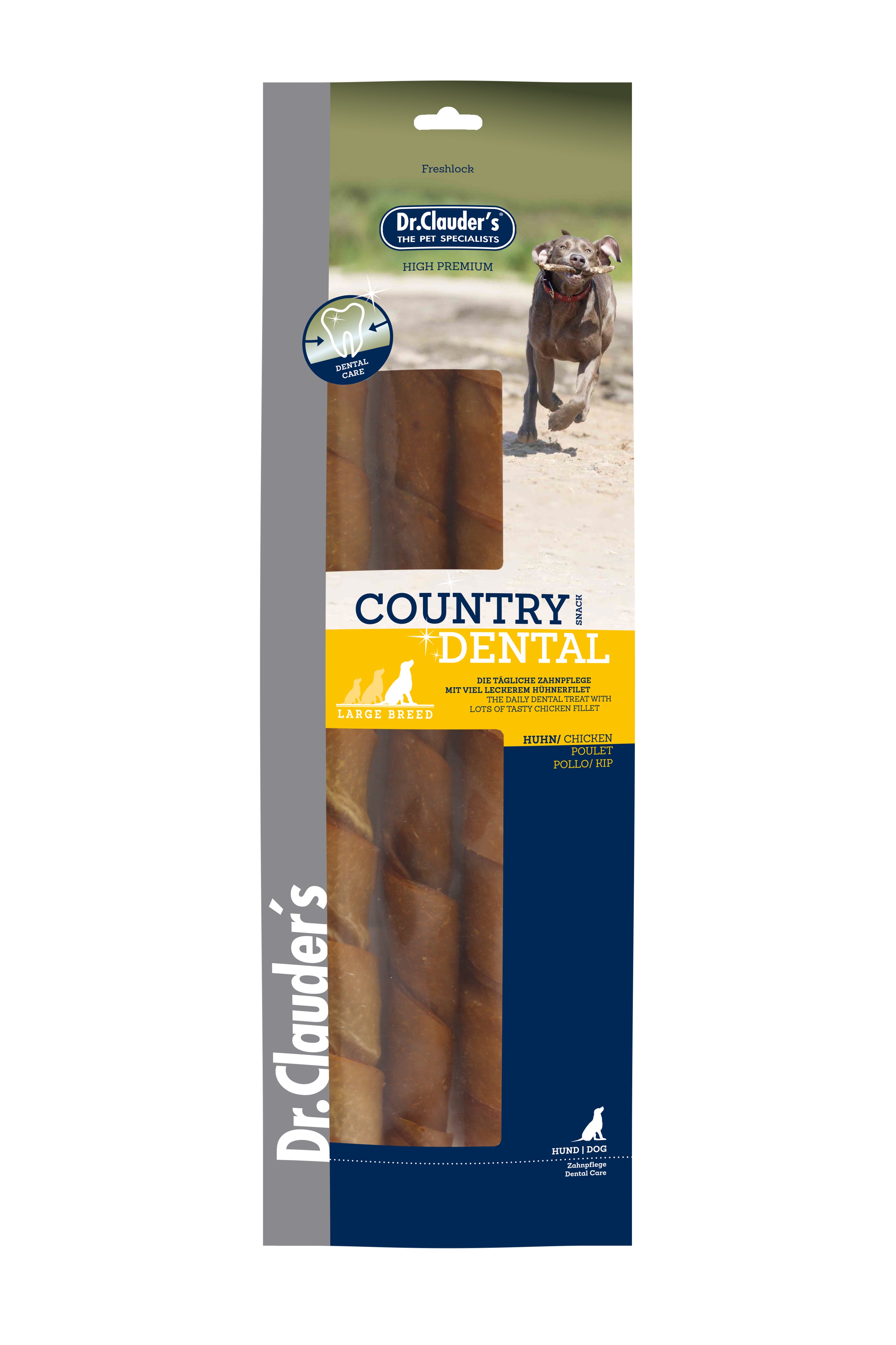 Country Dental Snack Huhn für Hunde – 120 g