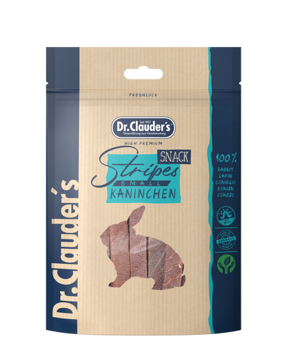 Dr.Clauder’s Kaninchen Filetstreifen für Hunde  80 g