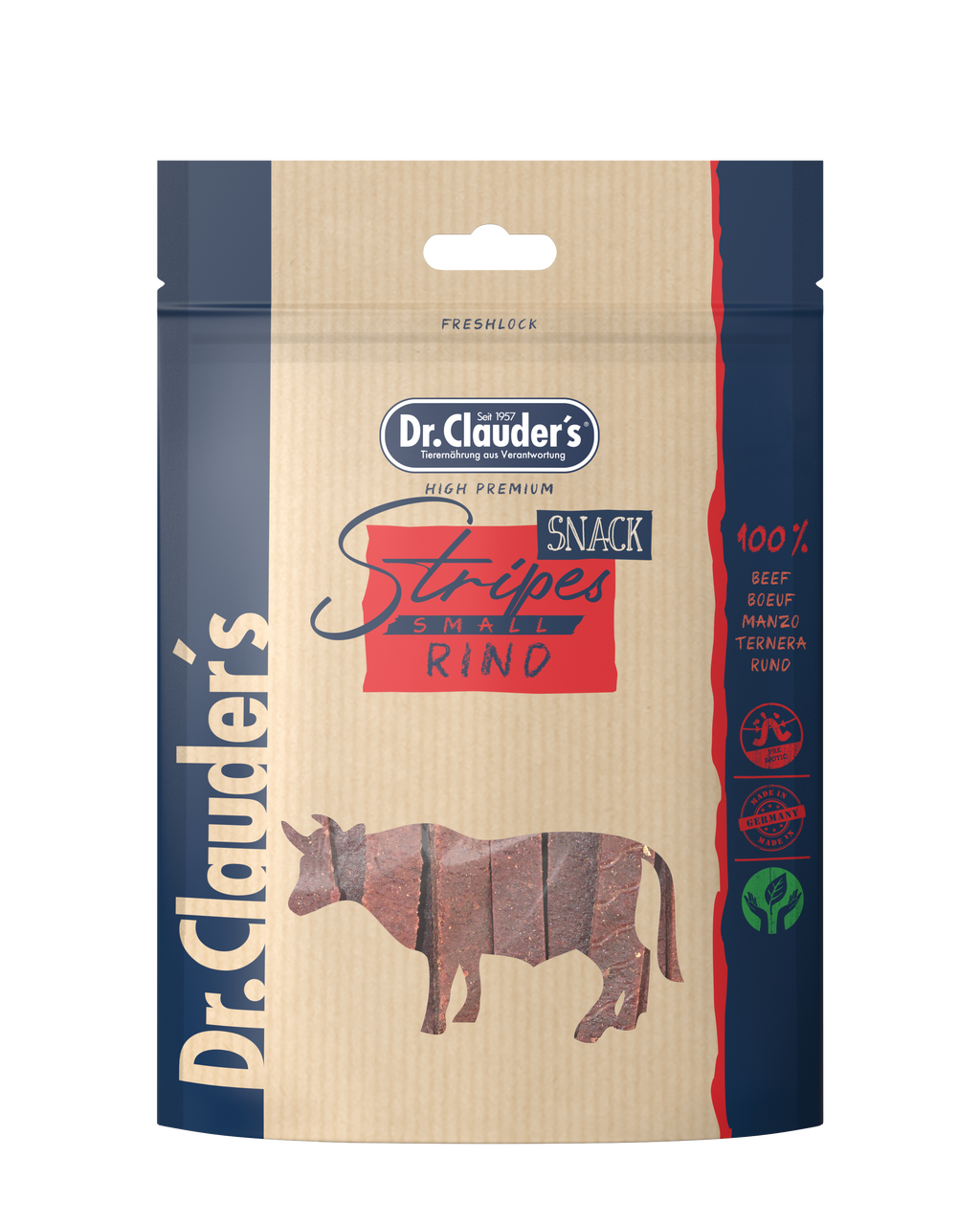 Rinderfiletstreifen Small 80 g für Hunde & Katzen