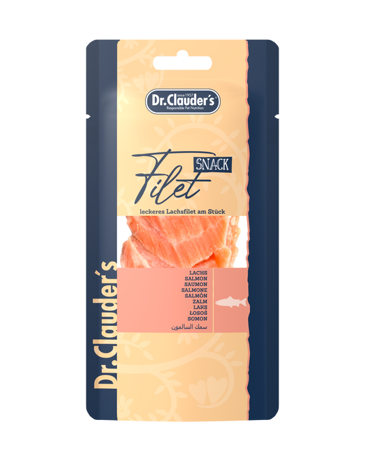 Dr. Clauder's Filet Snack Lachs 30 g