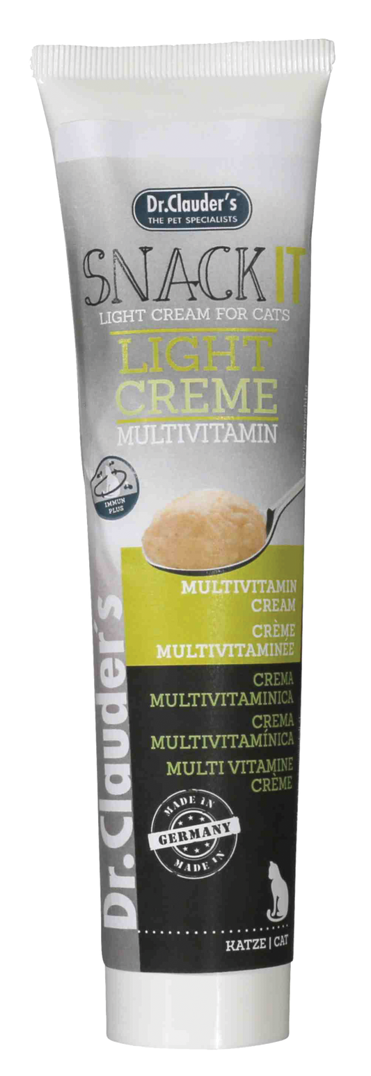 Dr.Clauder’s Snack IT Multivitamin Crème Light für Katzen, 100 g