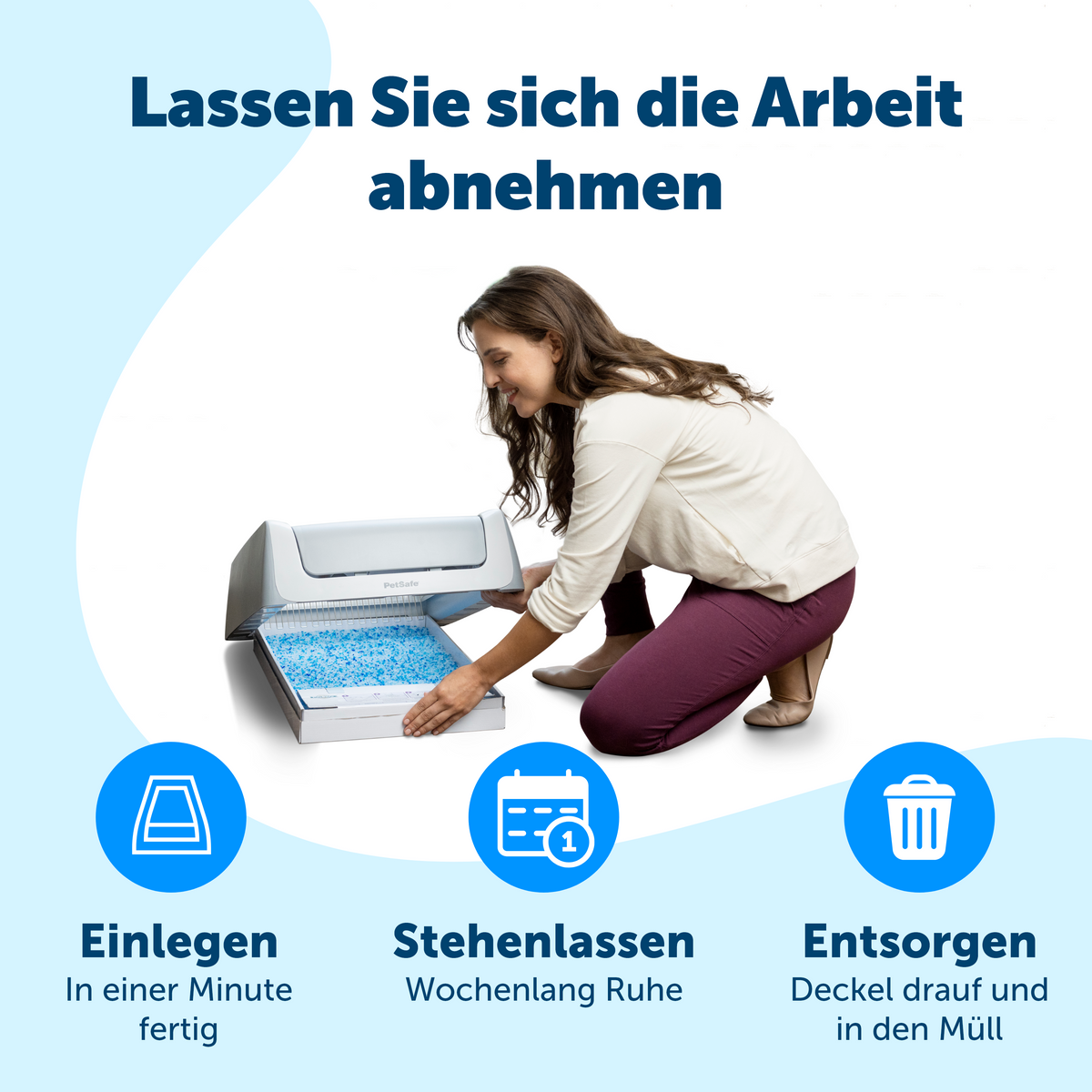 Scoop Free Streu blau (3-Pack) 3 x 2 kg